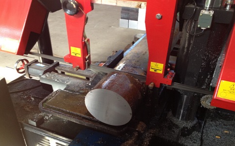 福泉卧式带锯床加工时出现明显振荡如何排查？